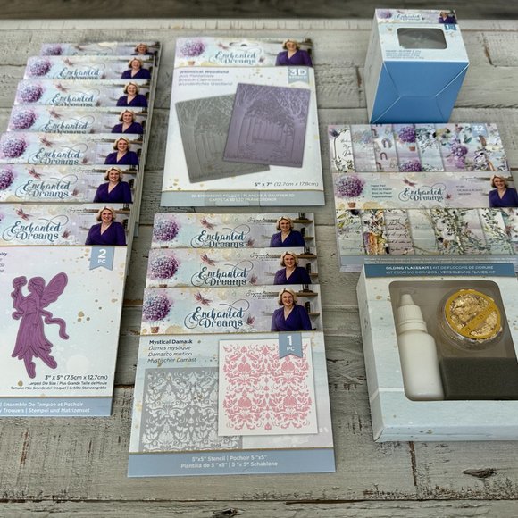 Sara Davies Signature Collection Enchanted Dreams Kit Stamp and Die etc BUNDLE - Picture 3 of 8